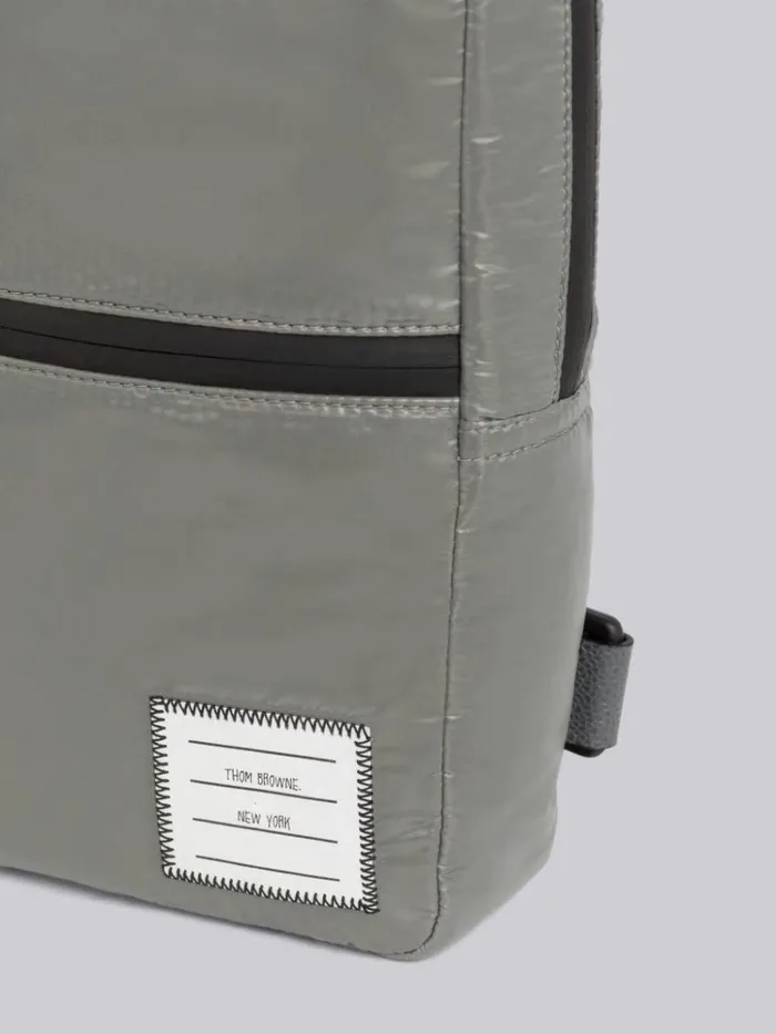 Ripstop Crossbody Backpack Medium Grey WomenMen Thom Browne Backpacks and Bumbags Ripstop Crossbody Backpack Medium Grey WomenMen Thom Browne Backpacks and Bumbags