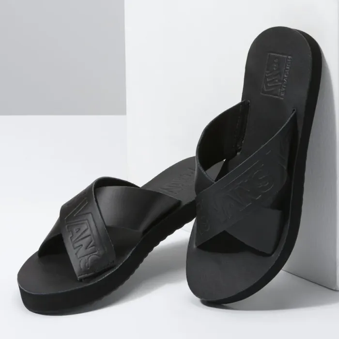 Sandals Cross Strap BlackBlack 8211 Vans Women Sandals Cross Strap BlackBlack 8211 Vans Women