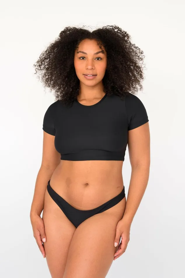 Skatie Rashguards Piper Top Black 8211 Women