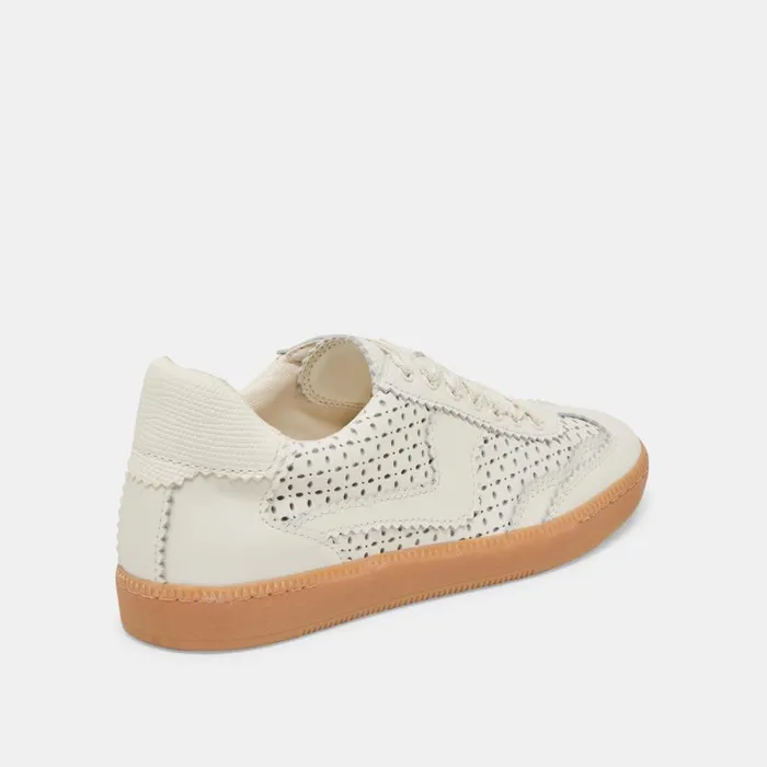 Sneakers Women Dolce Vita Notice Eyelet Perf Sneakers White Leather