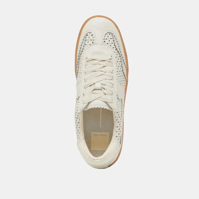 Sneakers Women Dolce Vita Notice Eyelet Perf Sneakers White Leather