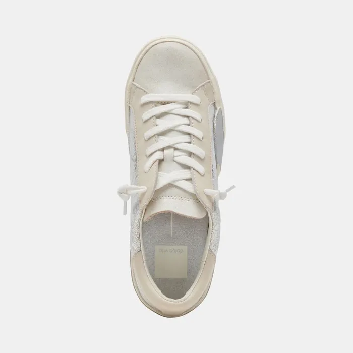 Sneakers Women Dolce Vita Zina Sneakers Chrome Distressed Leather