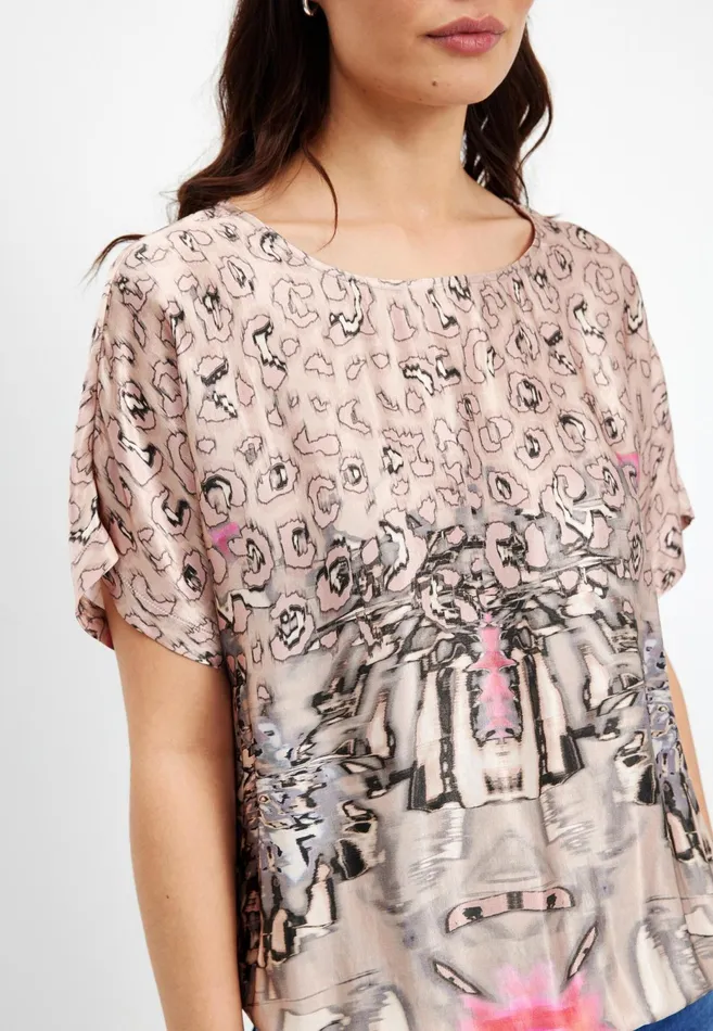 SUNRISE BLOUSE 15607 215 Rose 215 Women IN FRONT BLOUSES SHIRTS