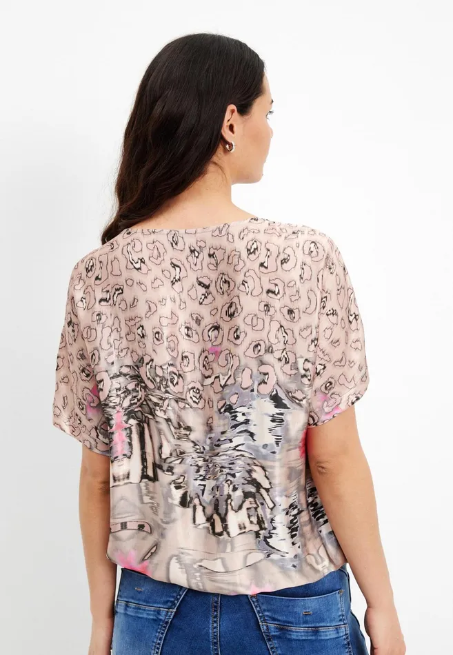 SUNRISE BLOUSE 15607 215 Rose 215 Women IN FRONT BLOUSES SHIRTS