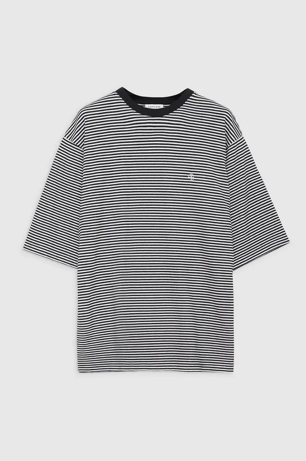 TShirts Sweatshirts Women ANINE BING Bo Tee In Black And White Stripe ANINE BING
