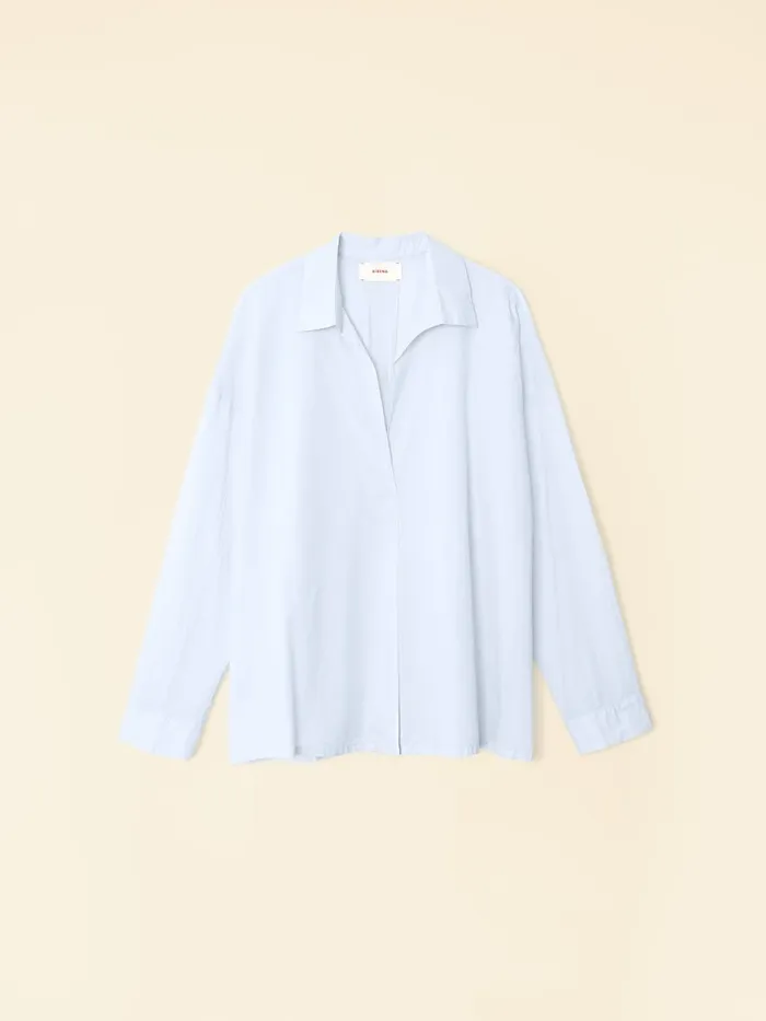 Tops XRENA Women Skylight Henry Top Tops XRENA Women Skylight Henry Top
