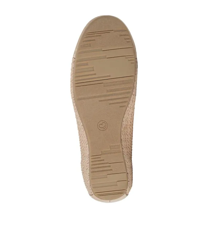 Women Baretraps Flats and Loafers Mia Casual Flat Sand Women Baretraps Flats and Loafers Mia Casual Flat Sand