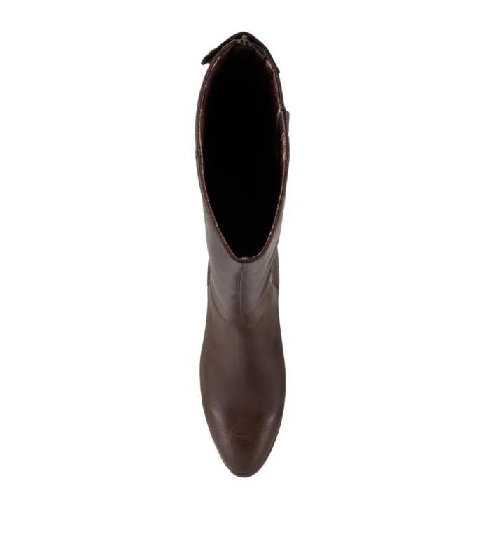 Women Baretraps Knee High Boots Kiara Tall Boot Brush Brown Women Baretraps Knee High Boots Kiara Tall Boot Brush Brown