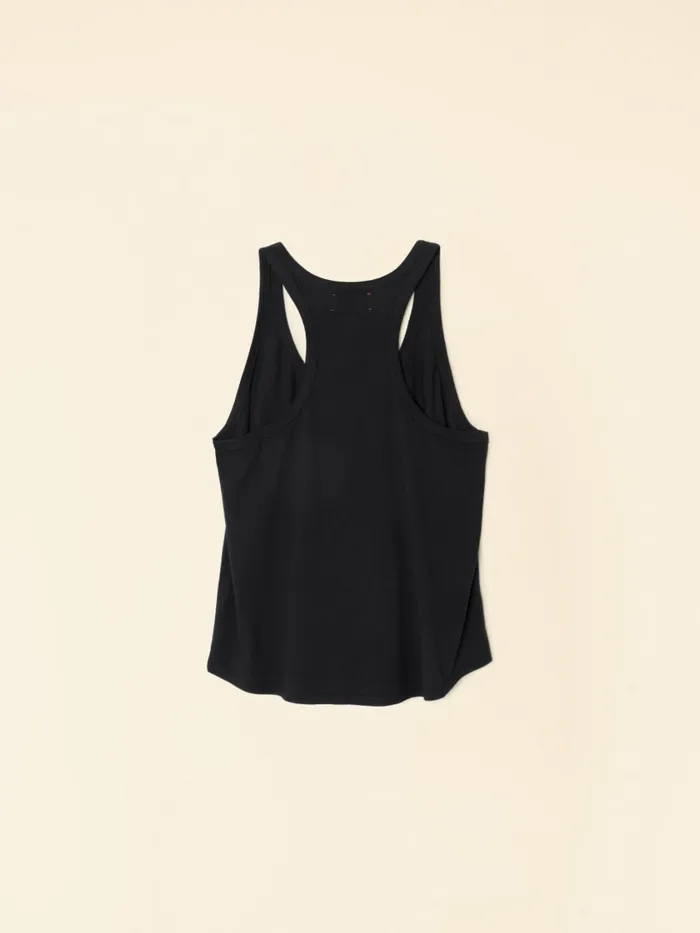 Women Black Jett Tank Sweats and Tees XRENA Women Black Jett Tank Sweats and Tees XRENA