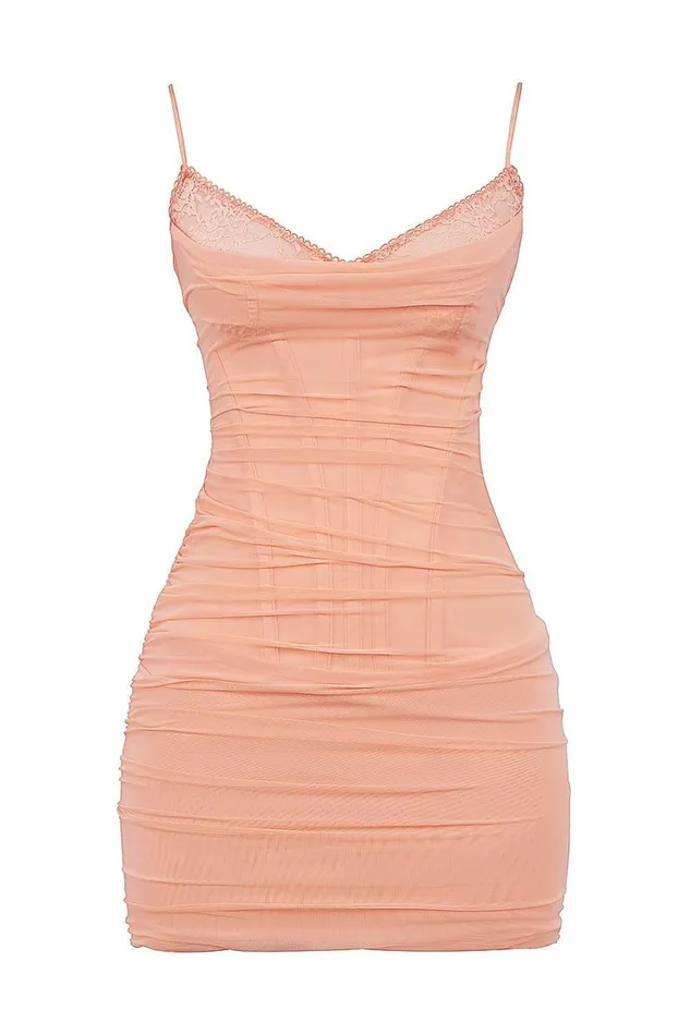 Women Juno Sorbet Corset Mini Dress House Of CB Dresses