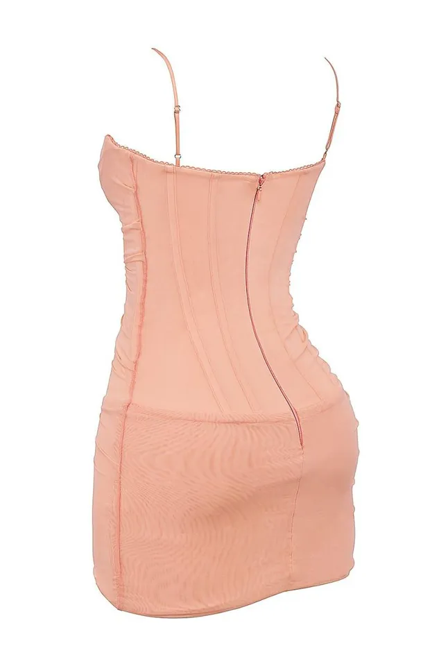 Women Juno Sorbet Corset Mini Dress House Of CB Dresses