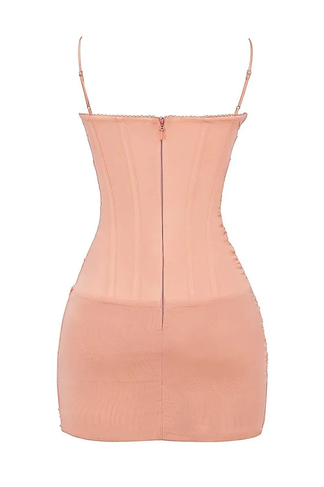 Women Juno Sorbet Corset Mini Dress House Of CB Dresses