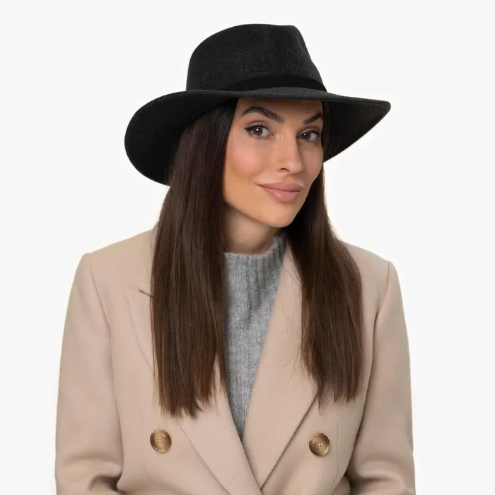 Women Leo Plus Traveller Wool Hat Anthracite Mayser Traveler Hats Women Leo Plus Traveller Wool Hat Anthracite Mayser Traveler Hats