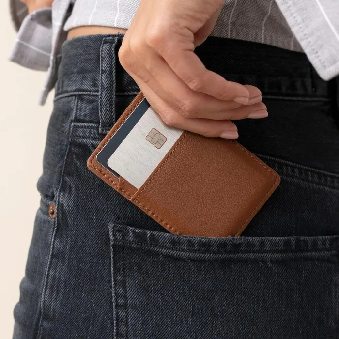 Women Nico Card Case Wallet Caramel Nisolo Bags and Wallets