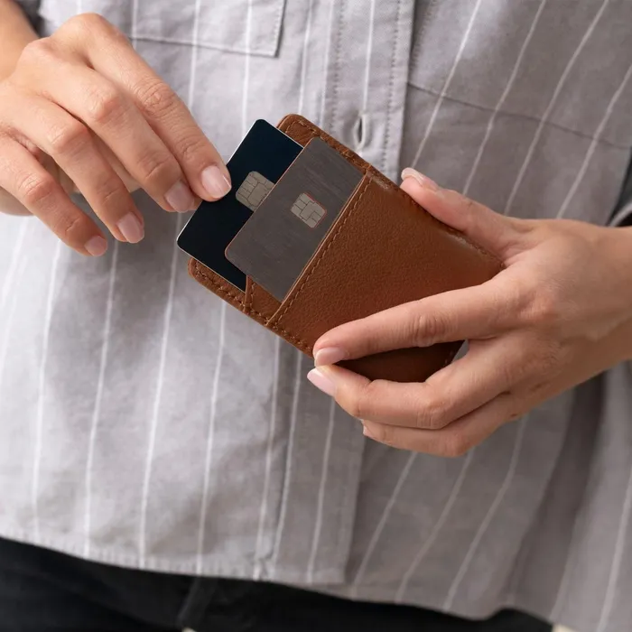 Women Nico Card Case Wallet Caramel Nisolo Bags and Wallets