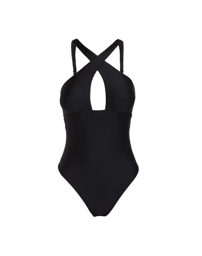 Women ViX Paula Hermanny Bottoms Noemie One Piece 8211 Black
