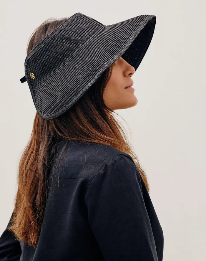 Women ViX Paula Hermanny Hats Visor 8211 Black